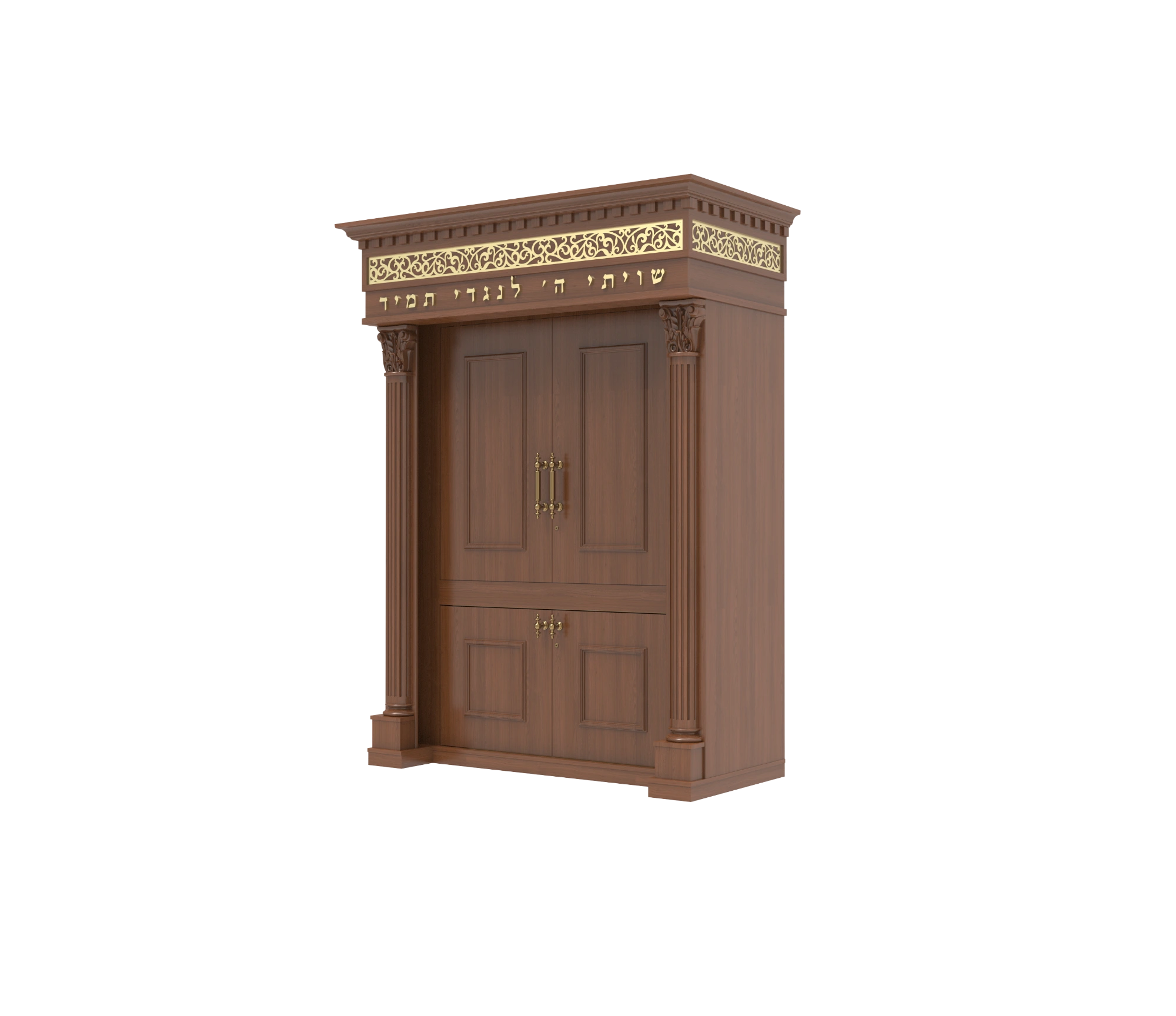 ארון קודש שטיבל • דגם אברהם 180 ס"מ