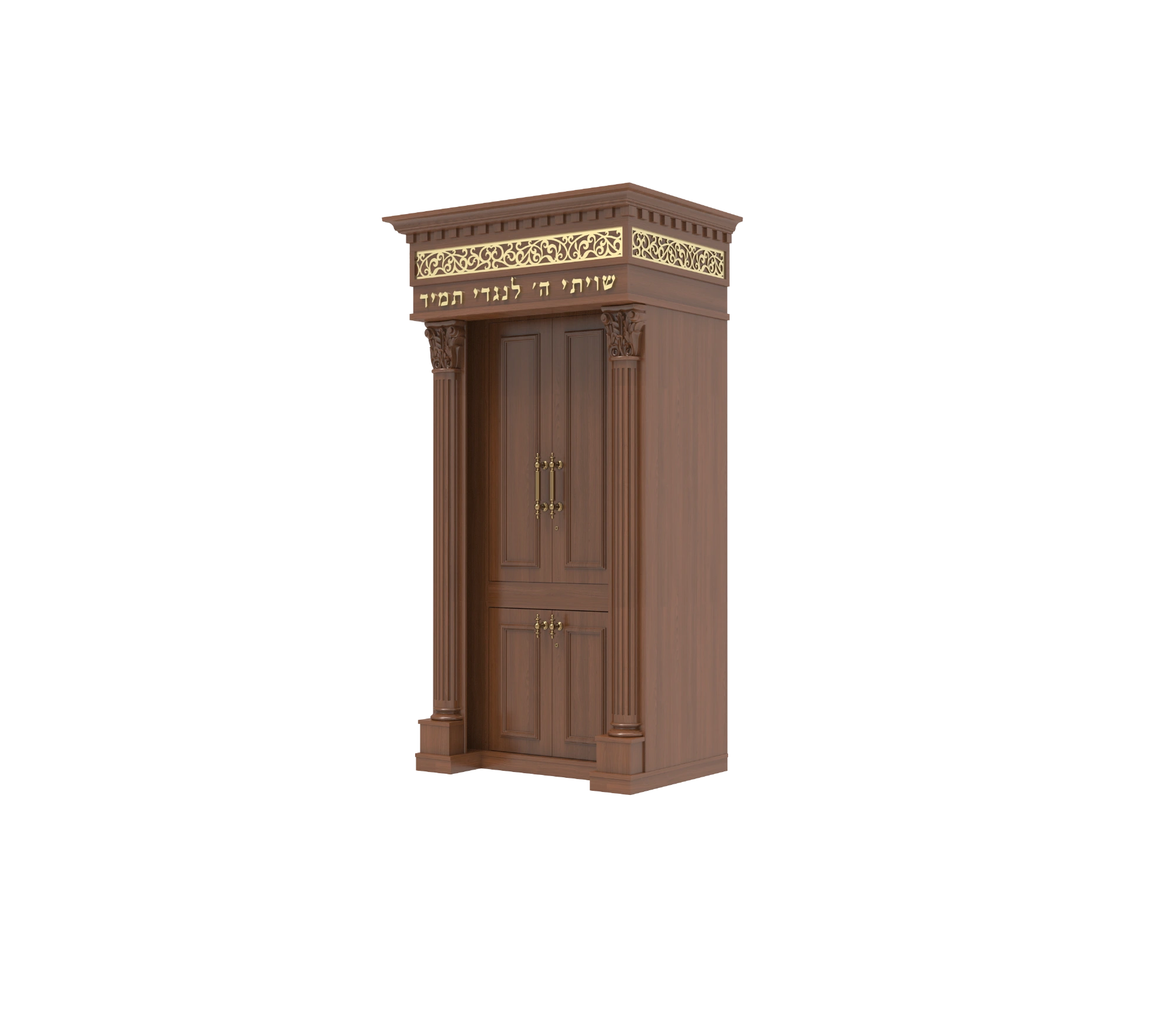 ארון קודש שטיבל • דגם אברהם 120 ס"מ