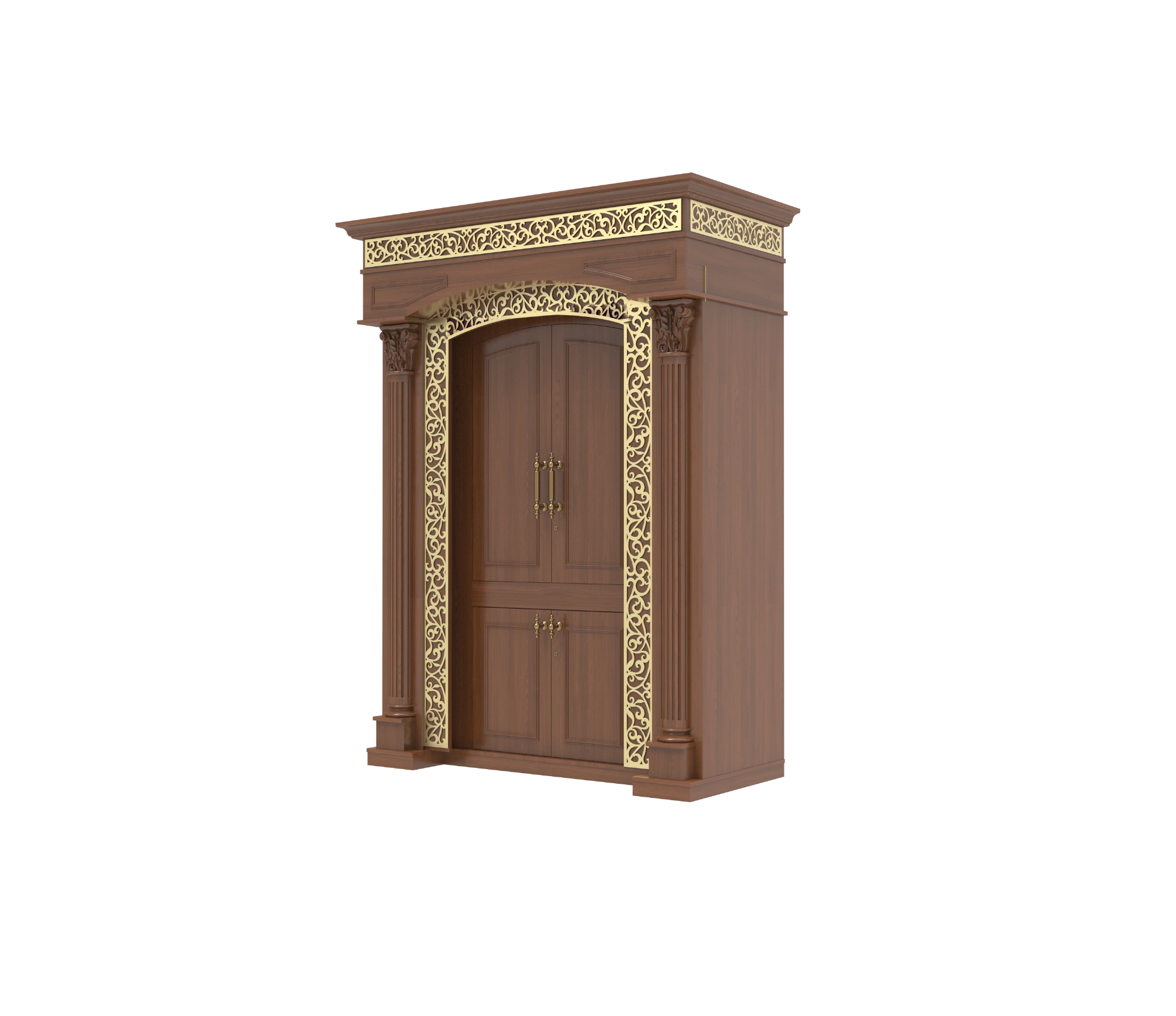 ארון קודש שטיבל • דגם יעקב 180 ס"מ