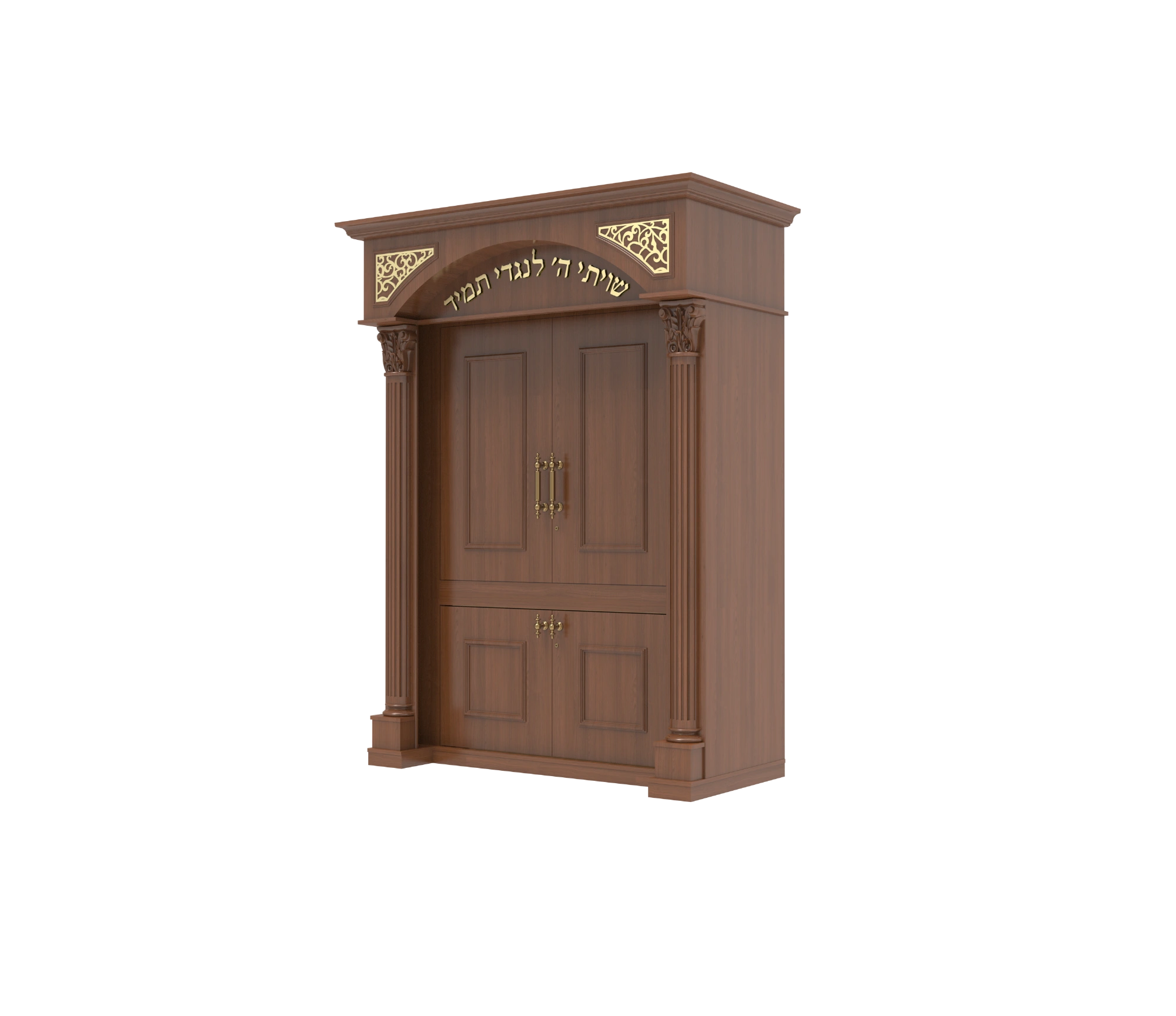 ארון קודש שטיבל • דגם יצחק 180 ס"מ
